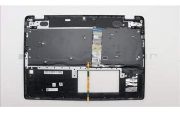 Lenovo 5CB1H80908 C-Cover with keyboard,US English Euro,Storm Grey