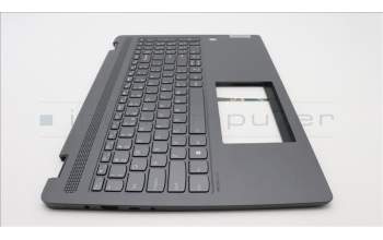 Lenovo 5CB1H80908 C-Cover with keyboard,US English Euro,Storm Grey
