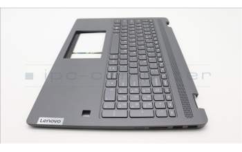 Lenovo 5CB1H80908 C-Cover with keyboard,US English Euro,Storm Grey