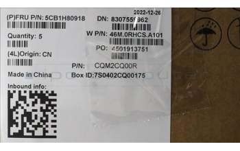 Lenovo 5CB1H80918 Tastatur inkl. Topcase spanisch W 82R8 CG