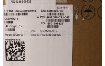 Lenovo 5CB1H81048 Tastatur inkl. Topcase deutsch W 82R8 CG