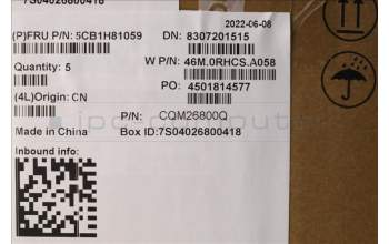 Lenovo 5CB1H81059 Tastatur inkl. Topcase schweiz W 82R8 CG