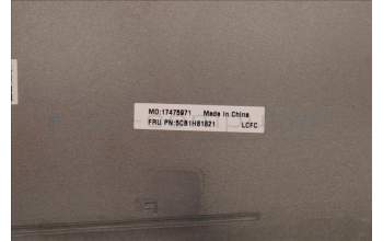 Lenovo 5CB1H81821 COVER, D COVER_UMA_WL_ASSY_GY