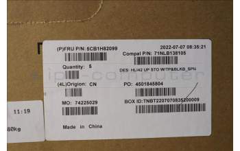 Lenovo 5CB1H82099 Tastatur inkl. TopcaseASM_SPA C82SH StoBL