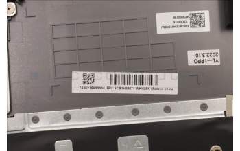 Lenovo 5CB1H88671 Tastatur inkl. Topcase ASM_EURO ENG C21DL MGBL