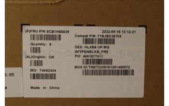 Lenovo 5CB1H88829 Tastatur inkl. Topcase ASM_FRA C21DL MGNBL