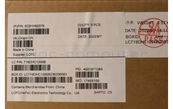 Lenovo 5CB1H92079 Tastatur inkl. Topcase ASM_ARA L82QD NFPCG