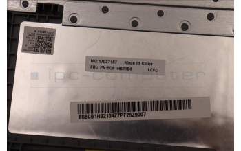 Lenovo 5CB1H92104 Tastatur inkl. Topcase schweiz L82QD NFPCG