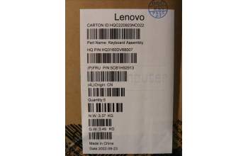 Lenovo 5CB1H92913 Tastatur inkl. Topcase ASM_CZE/SLKH82SKCLGYUMA