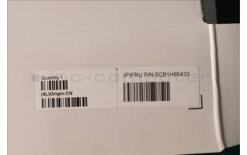Lenovo 5CB1H95433 C-Cover with keyboard, Arabic, Storm Grey