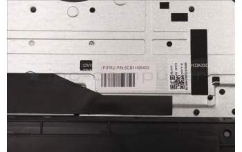 Lenovo 5CB1H95433 C-Cover with keyboard, Arabic, Storm Grey