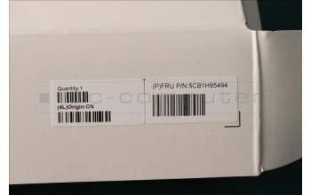 Lenovo 5CB1H95494 Tastatur inkl. Topcase ASM_UK H 82SK STGY UMA