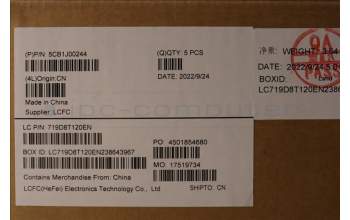 Lenovo 5CB1J00244 Tastatur inkl. Topcase ASM_UKL82SFFP_AB_BL_ML