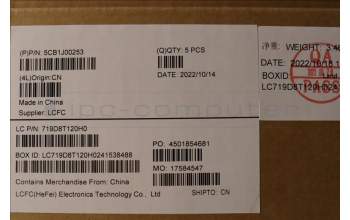 Lenovo 5CB1J00253 Tastatur inkl. TopcaseASM_EUROENGL82SFFPABBL_PC