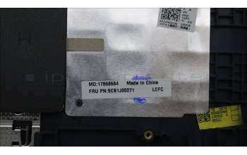 Lenovo 5CB1J00271 Tastatur inkl. Topcase spanisch L82SFFP_AB_BL_PC