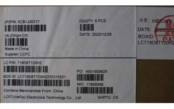 Lenovo 5CB1J00317 Tastatur inkl. Topcase ASM_FRAL82SFFP_AB_NB_PC