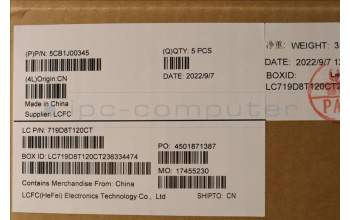 Lenovo 5CB1J00345 Tastatur inkl. TopcaseASM_CZE/SLKL82SFFPCGBL_ML