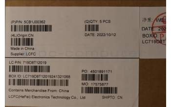Lenovo 5CB1J00362 Tastatur inkl. Topcase ASM_PORL82SFFP_CG_BL_ML