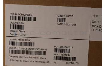 Lenovo 5CB1J00365 Tastatur inkl. Topcase spanisch L82SFFP_CG_BL_ML