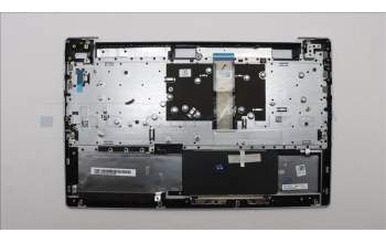 Lenovo 5CB1J00678 C-Abdeckung mit Tastatur, Französisch, Wolkengrau, Fingerabdruckleser
