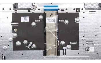 Lenovo 5CB1J00678 C-Abdeckung mit Tastatur, Französisch, Wolkengrau, Fingerabdruckleser