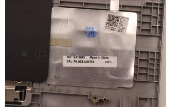 Lenovo 5CB1J00702 Tastatur inkl. Topcase ASM_ARAL82SFFP_CG_NB_PC