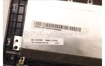 Lenovo 5CB1J01143 Tastatur inkl. Topcase ASM_BULL82SFFP_SG_BL_ML