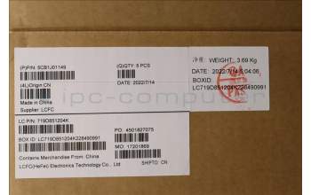 Lenovo 5CB1J01149 Tastatur inkl. TopcaseASM_FRA/ENGL82SFFPSGBL_ML