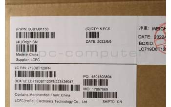 Lenovo 5CB1J01150 Tastatur inkl. Topcase deutschL82SFFP_SG_BL_ML