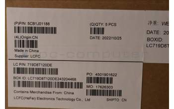 Lenovo 5CB1J01188 Tastatur inkl. Topcase ASM_ITAL82SFFP_SG_BL_PC