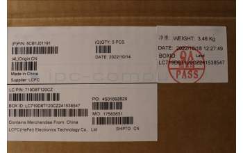 Lenovo 5CB1J01191 Tastatur inkl. TopcaseASM_LASPAL82SFFP_SG_BL_PC