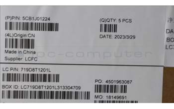 Lenovo 5CB1J01224 Tastatur inkl. TopcaseASM_NORDICL82SFFPSGNB_ML