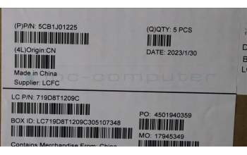 Lenovo 5CB1J01225 Tastatur inkl. Topcase ASM_PORL82SFFP_SG_NB_ML