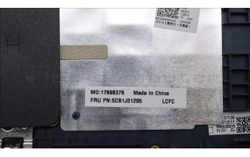 Lenovo 5CB1J01295 Tastatur inkl. Topcase ASM_UKL82SFNF_AB_BL_PC