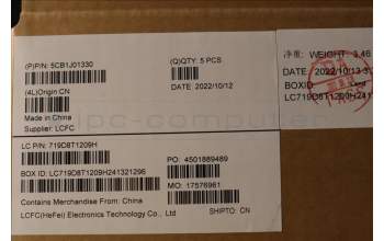 Lenovo 5CB1J01330 Tastatur inkl. Topcase ASM_BELL82SFNF_CG_BL_PC