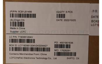 Lenovo 5CB1J01456 Tastatur inkl. Topcase ASM_BELL82SFNF_SG_BL_PC