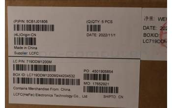 Lenovo 5CB1J01806 Tastatur inkl. Topcase ASM_FRA/ENG L82QG FPAG