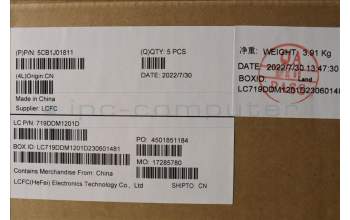 Lenovo 5CB1J01811 Tastatur inkl. Topcase spanisch L82QG FPAG