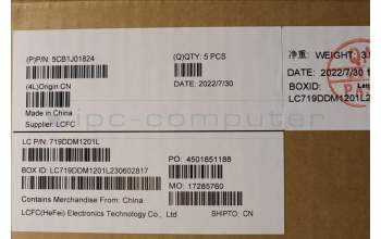 Lenovo 5CB1J01824 Tastatur inkl. Topcase ASM_FRA L82QG FPAG