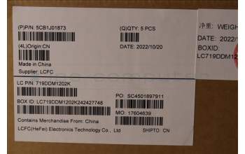 Lenovo 5CB1J01873 Tastatur inkl. Topcase ASM_RUS L82QG NFPAG