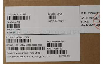 Lenovo 5CB1J01875 Tastatur inkl. Topcase spanisch L82QG NFPAG