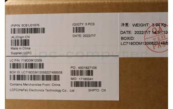 Lenovo 5CB1J01876 Tastatur inkl. Topcase schweiz L82QG NFPAG