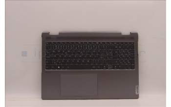 Lenovo 5CB1J01883 C-Cover with keyboard,Czech Slovakian,Arctic Grey,Non_Fingerprint