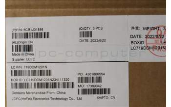 Lenovo 5CB1J01886 Tastatur inkl. Topcase ASM_BEL L82QG NFPAG