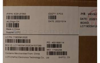 Lenovo 5CB1J01893 Tastatur inkl. Topcase ASM_LA SPA L82QG NFPSG