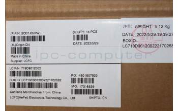 Lenovo 5CB1J02052 COVER LCD Cover L 82QE SG