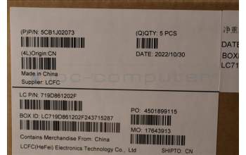 Lenovo 5CB1J02073 Tastatur inkl. Topcase ASM_POR L82QE FPSB