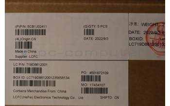 Lenovo 5CB1J02411 Tastatur inkl. Topcase spanisch L82QE FPSG