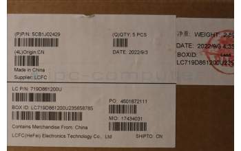 Lenovo 5CB1J02429 Tastatur inkl. Topcase ASM_LA SPA L82QE NFPSB