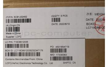 Lenovo 5CB1J02452 Tastatur inkl. Topcase ASM_BUL L82QE NFPSB